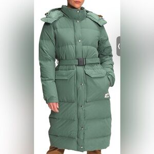 NWT North Face Sierra Long Down Parka Size S